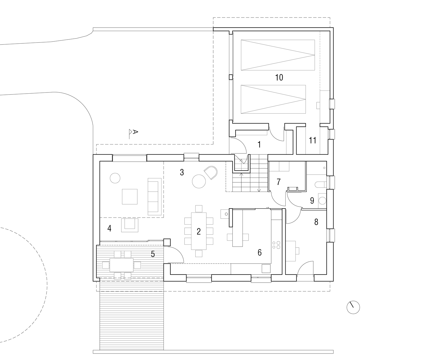 maison saint nizier plan rez de chaussée