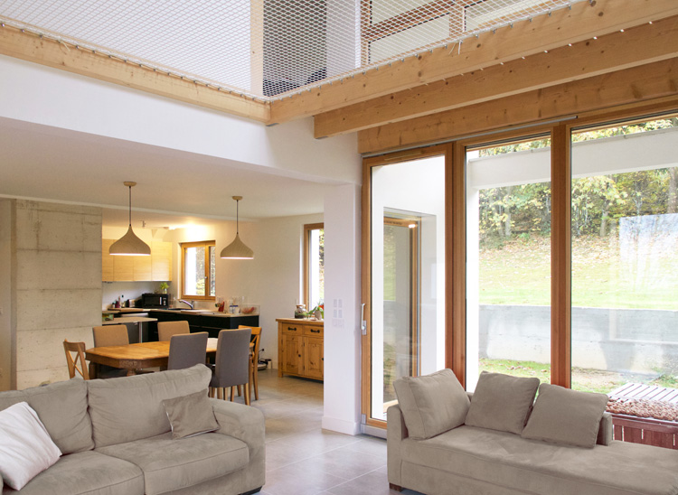 maison saint nizier séjour fluide