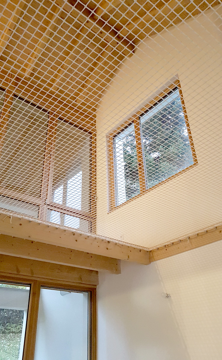 maison saint nizier filet salon suspendu & double hauteur