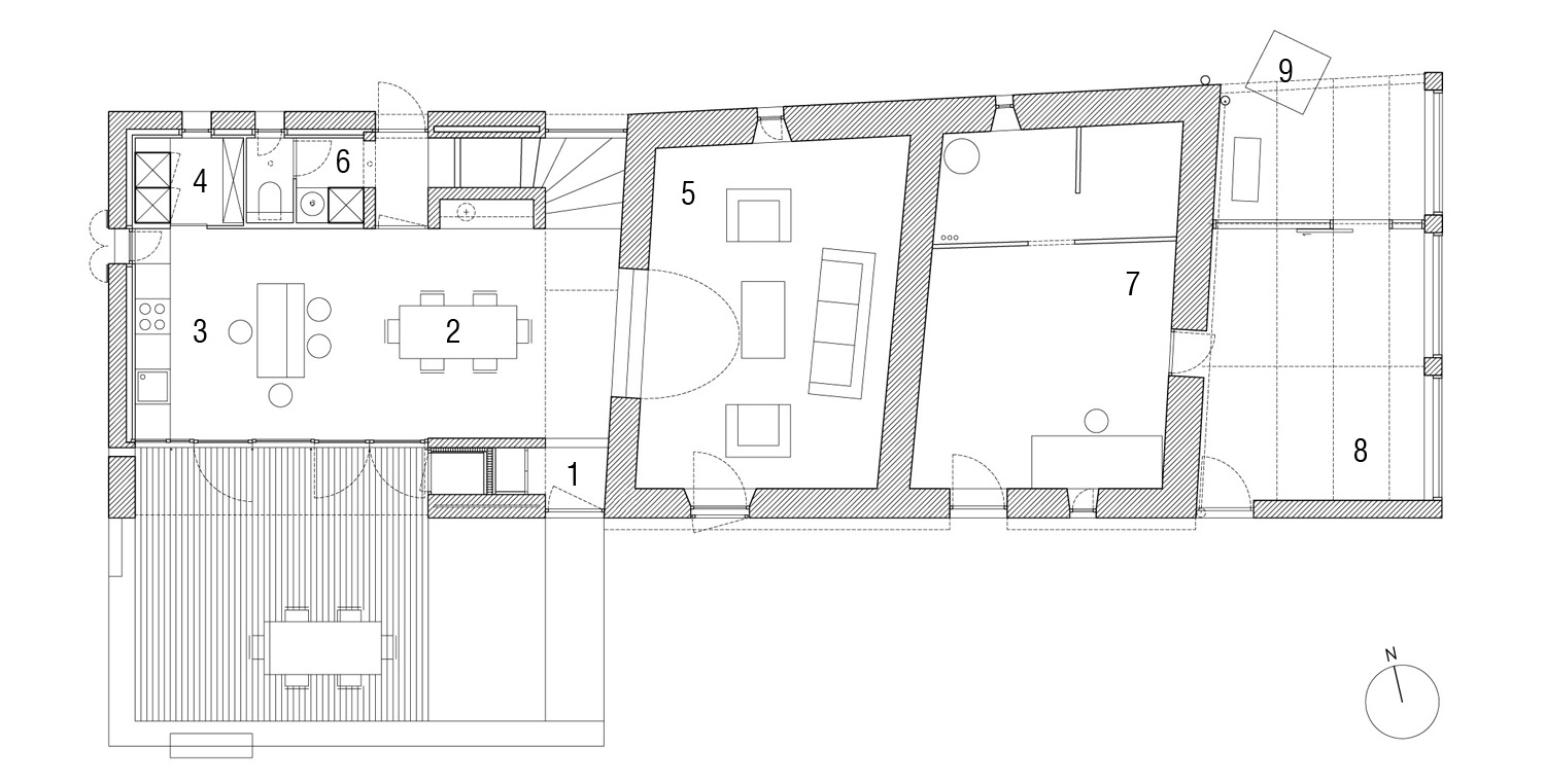 maison vinezac plan rez de chaussée
