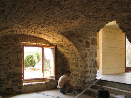 maison vinezac séjour